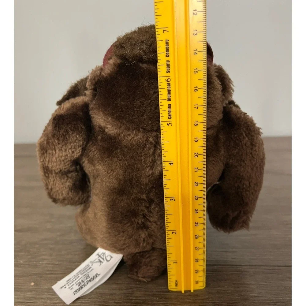 Vintage 1993 Taz Tasmanian Devil Looney Tunes Plush 24K Company Brown Toy